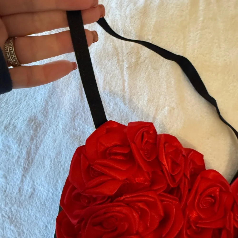 New! Victoria's Secret Archives CIRCA 1997 Rosette Bustier 45899 - Picture 5 of 10